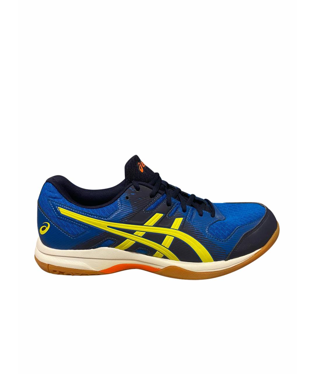 ASICS Синие синтетические низкие кроссовки / кеды, фото 1