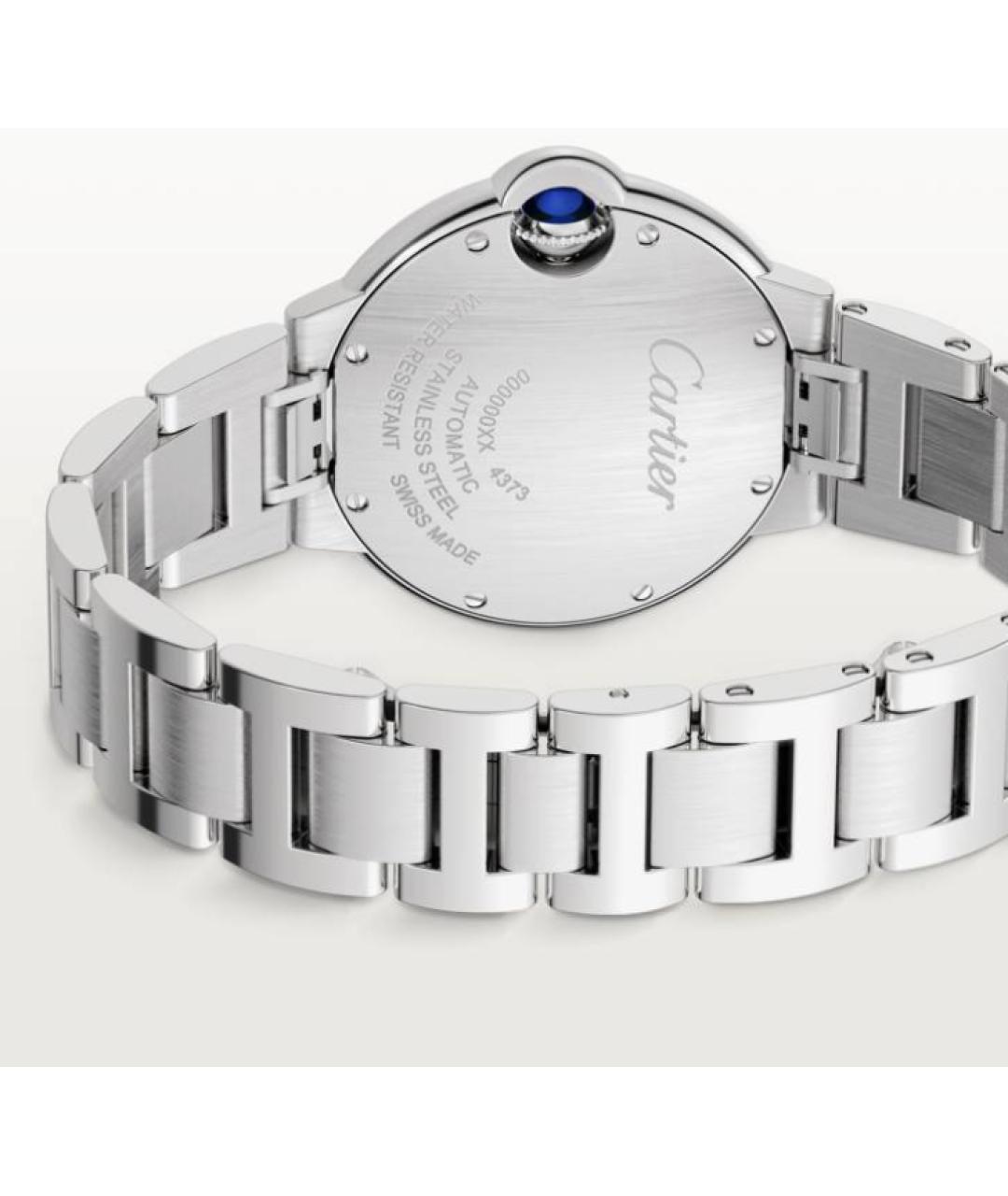CARTIER Серебряные часы из белого золота, фото 3