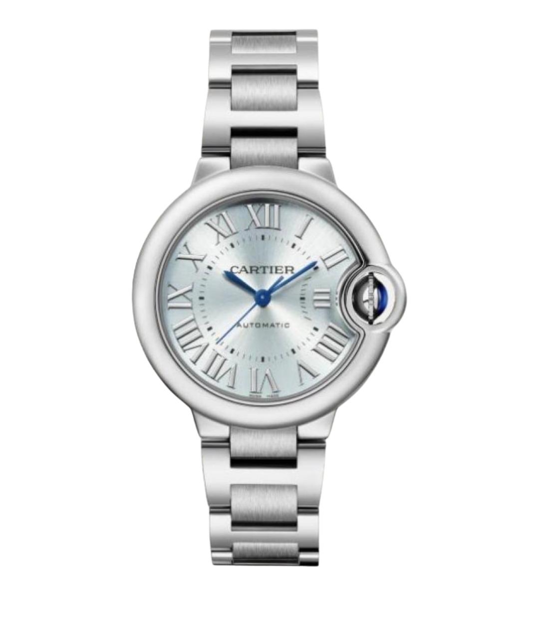 CARTIER Серебряные часы из белого золота, фото 1