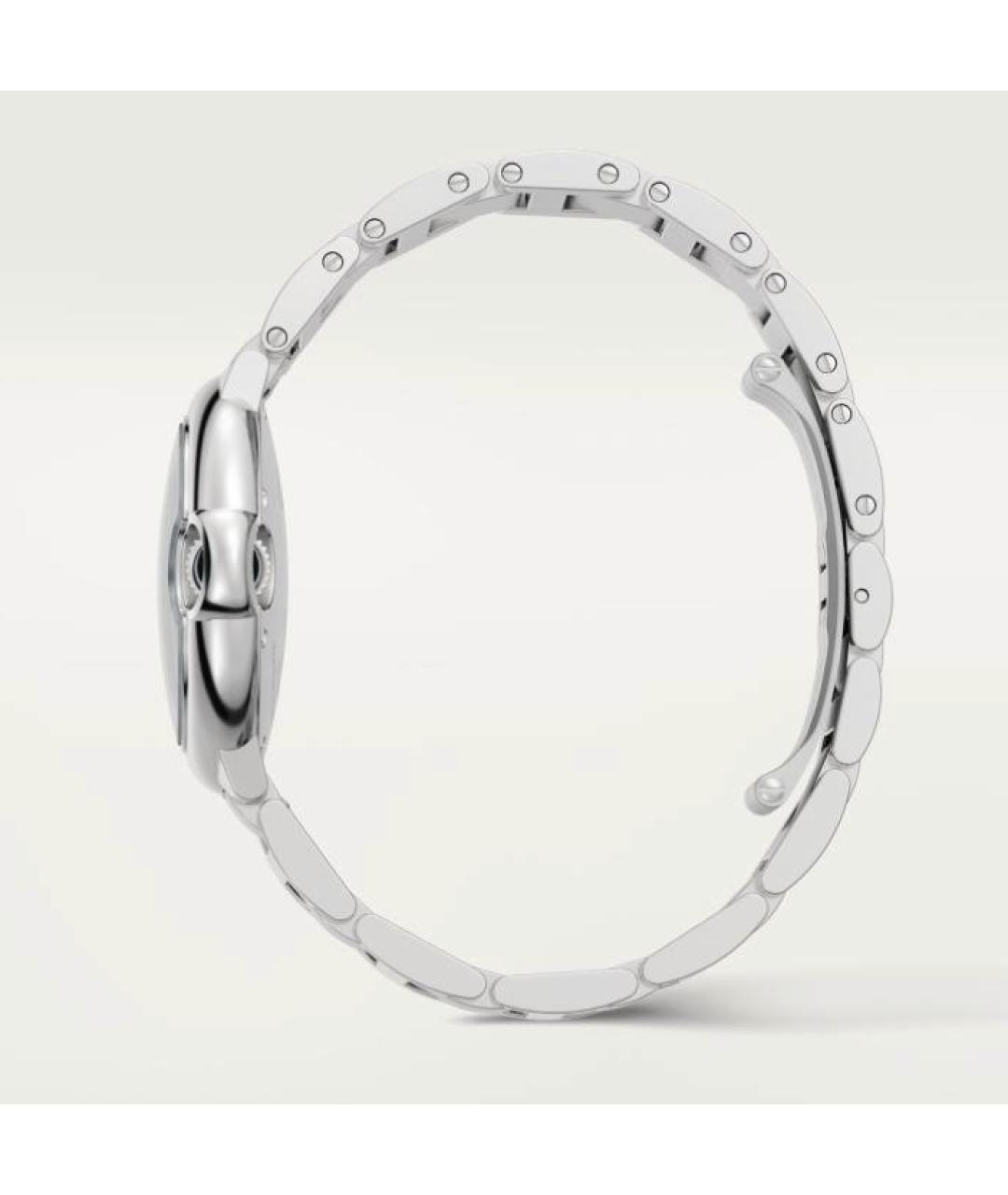 CARTIER Серебряные часы из белого золота, фото 2