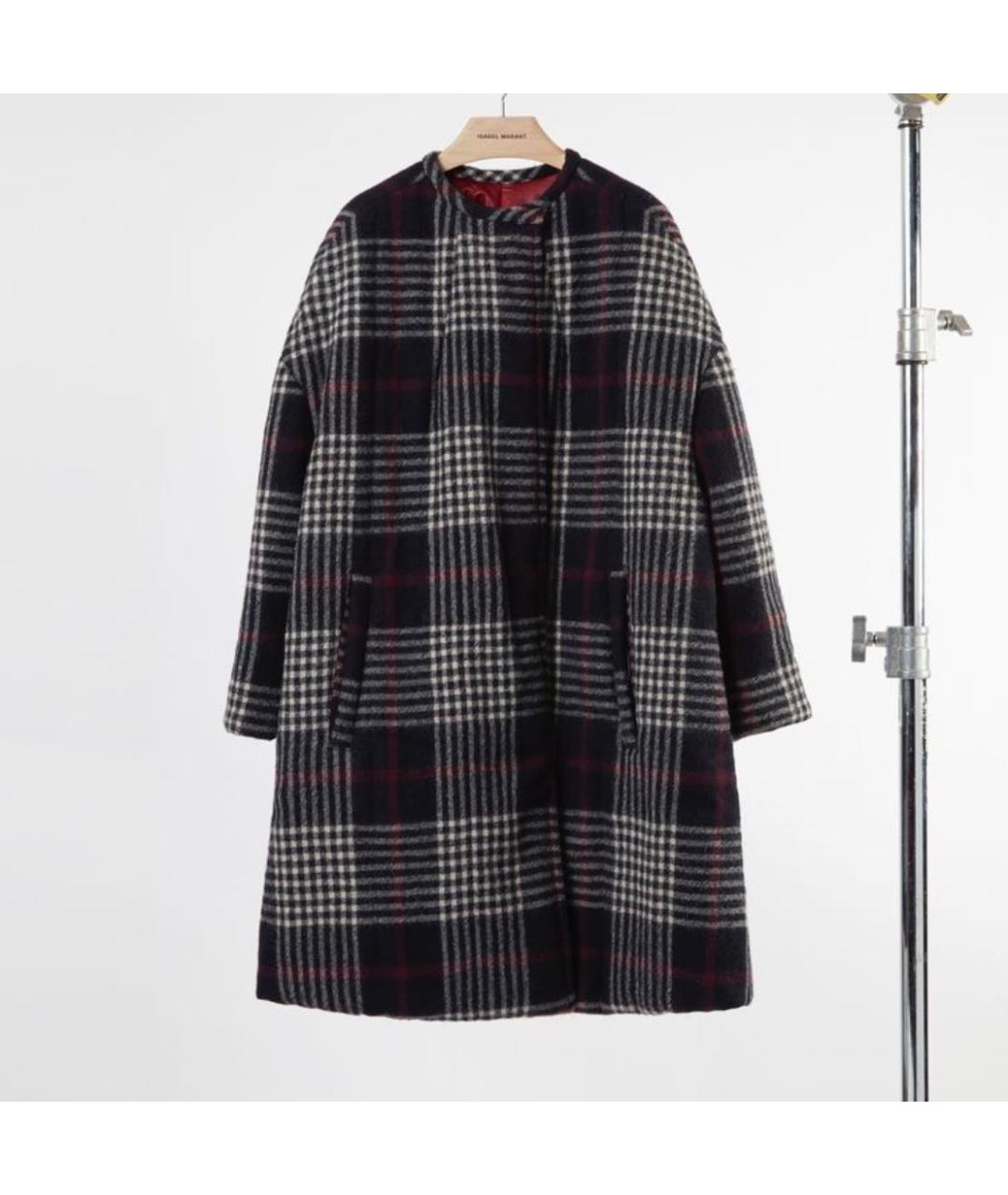 ISABEL MARANT Мульти шерстяное пальто, фото 9