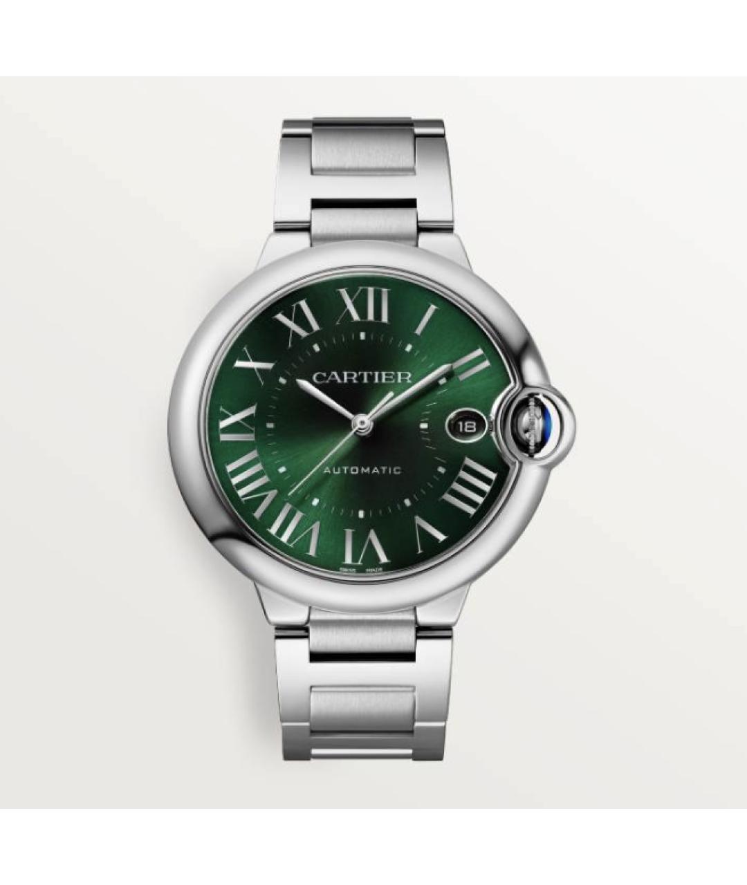CARTIER Серебряные часы из белого золота, фото 4