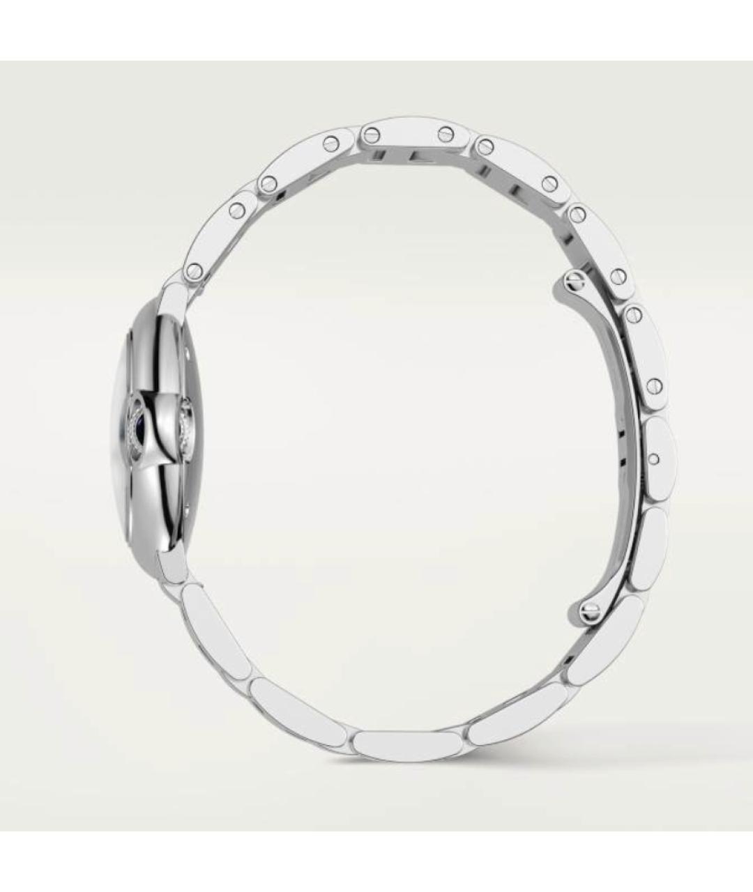 CARTIER Серебряные часы из белого золота, фото 3