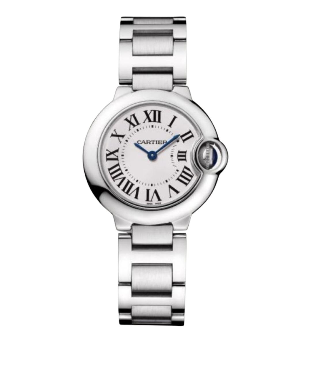 CARTIER Серебряные часы из белого золота, фото 1