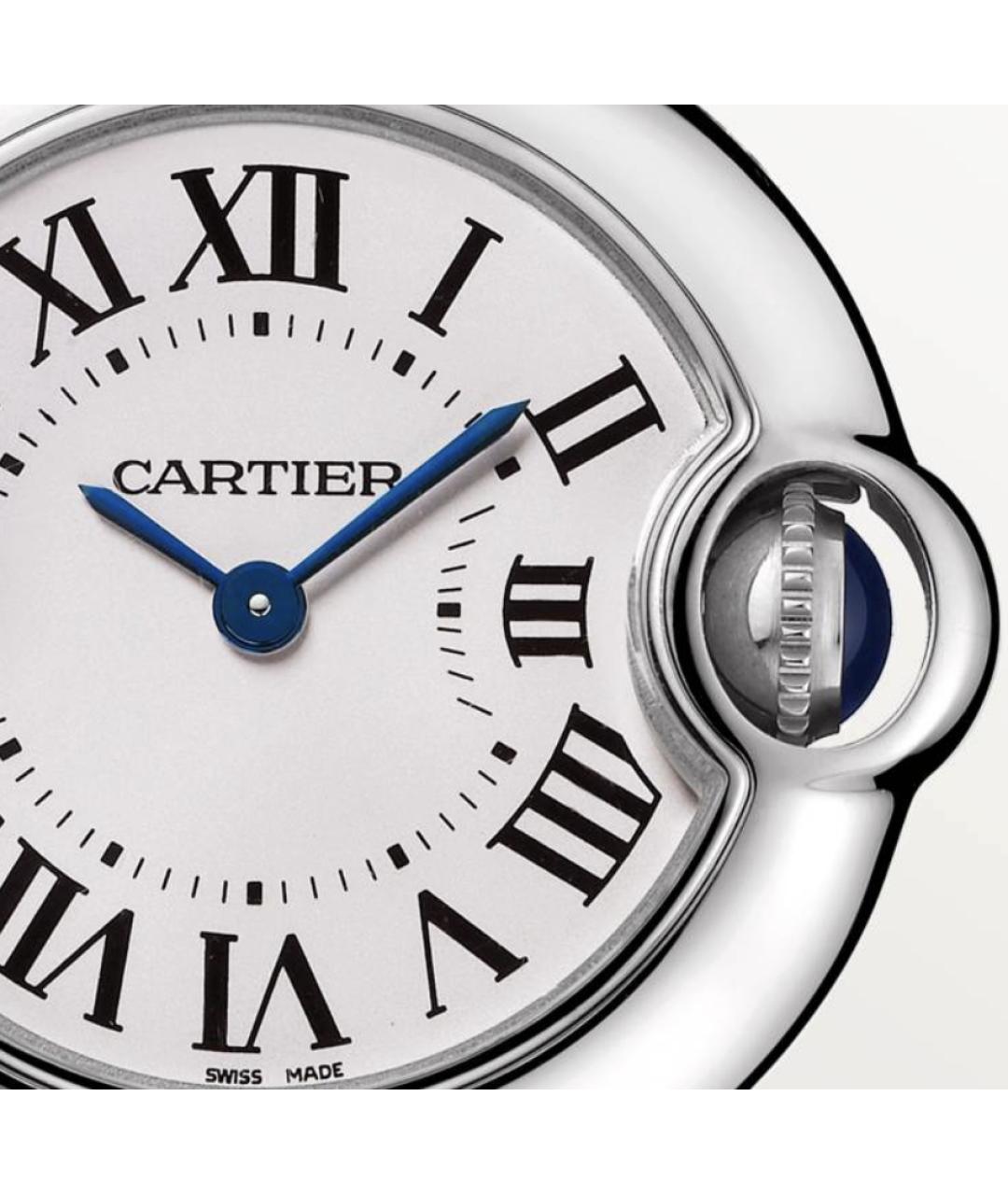 CARTIER Серебряные часы из белого золота, фото 2