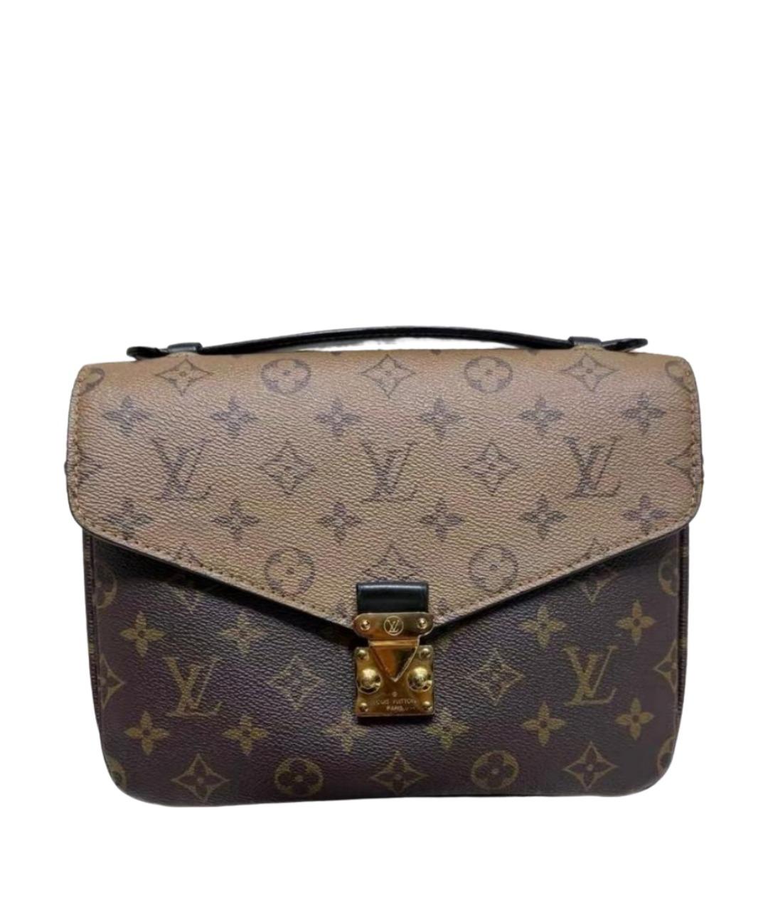 LOUIS VUITTON Коричневая сумка через плечо из канвы, фото 1