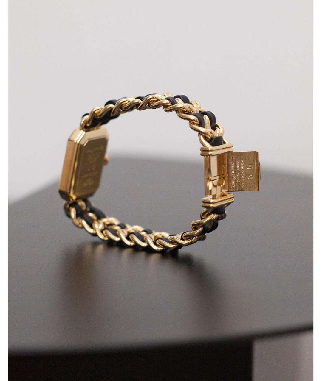 CHANEL Золотые часы, фото 4