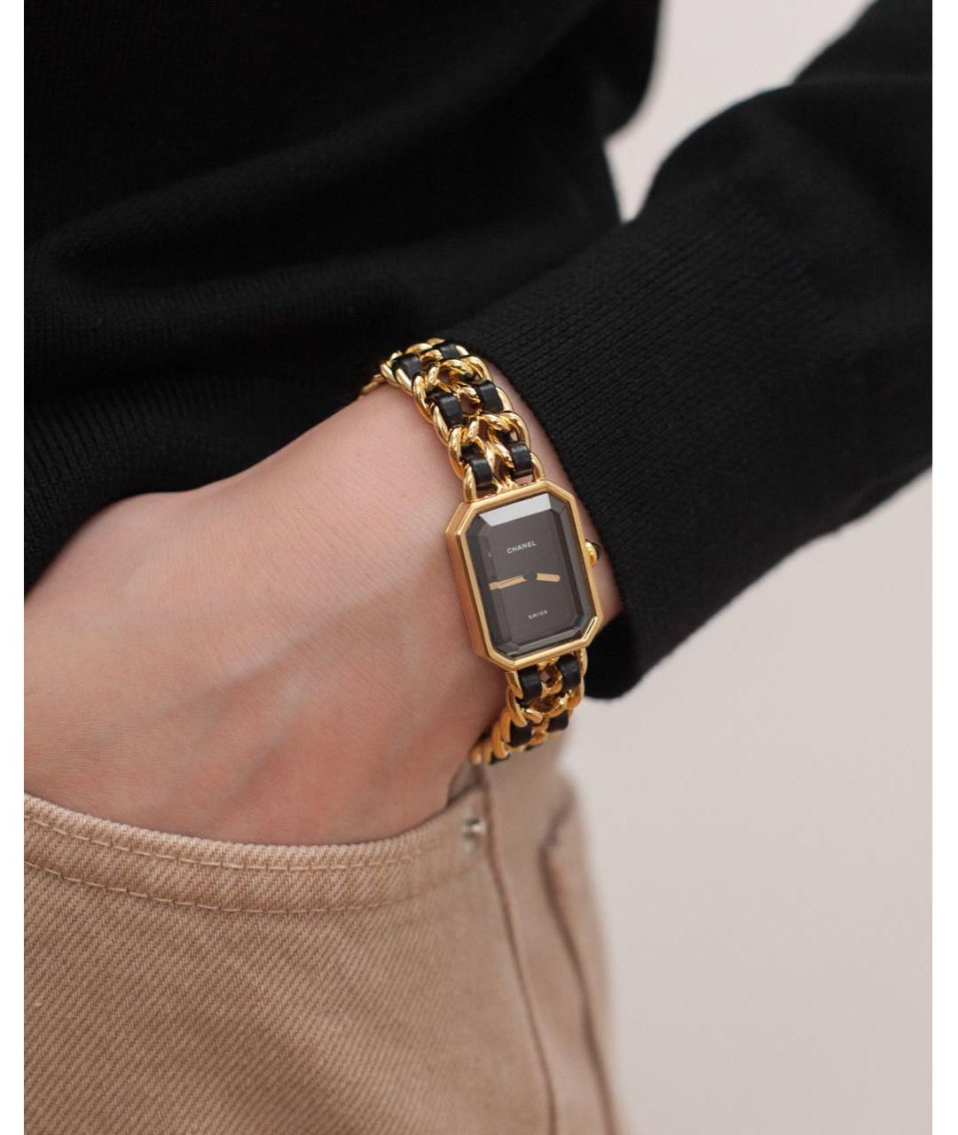 CHANEL Золотые часы, фото 3