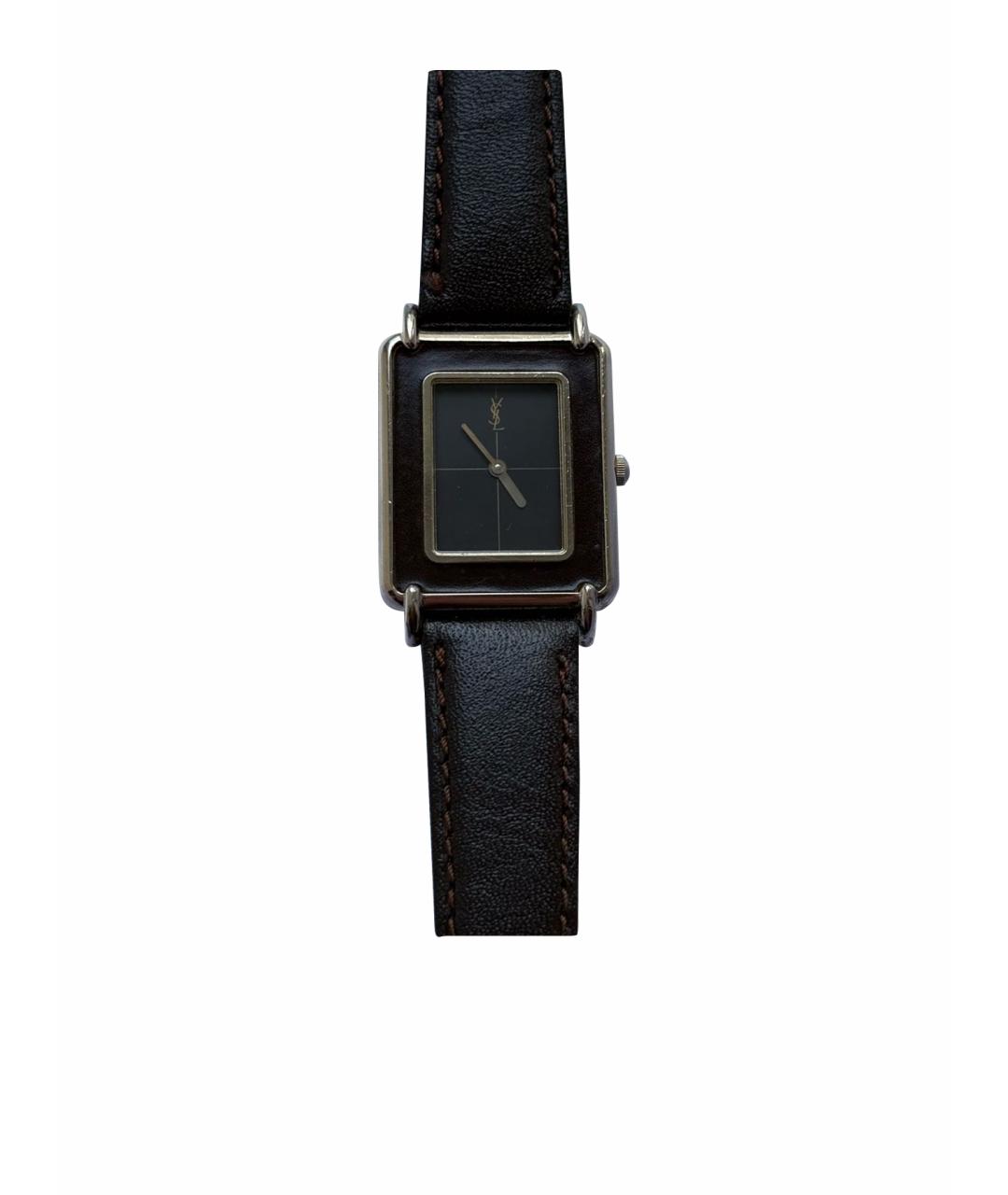 SAINT LAURENT Черные часы, фото 1