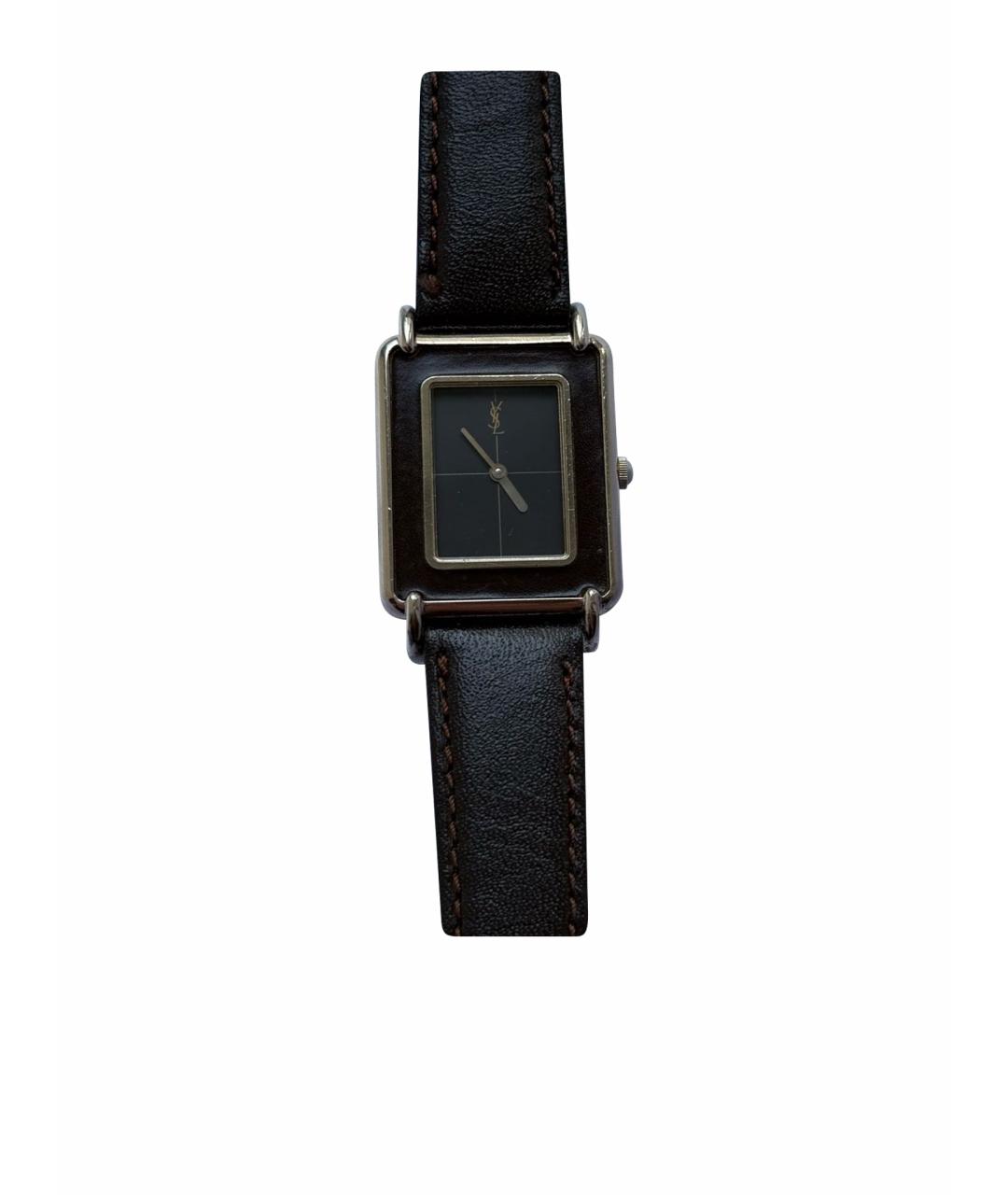 SAINT LAURENT Черные часы, фото 5