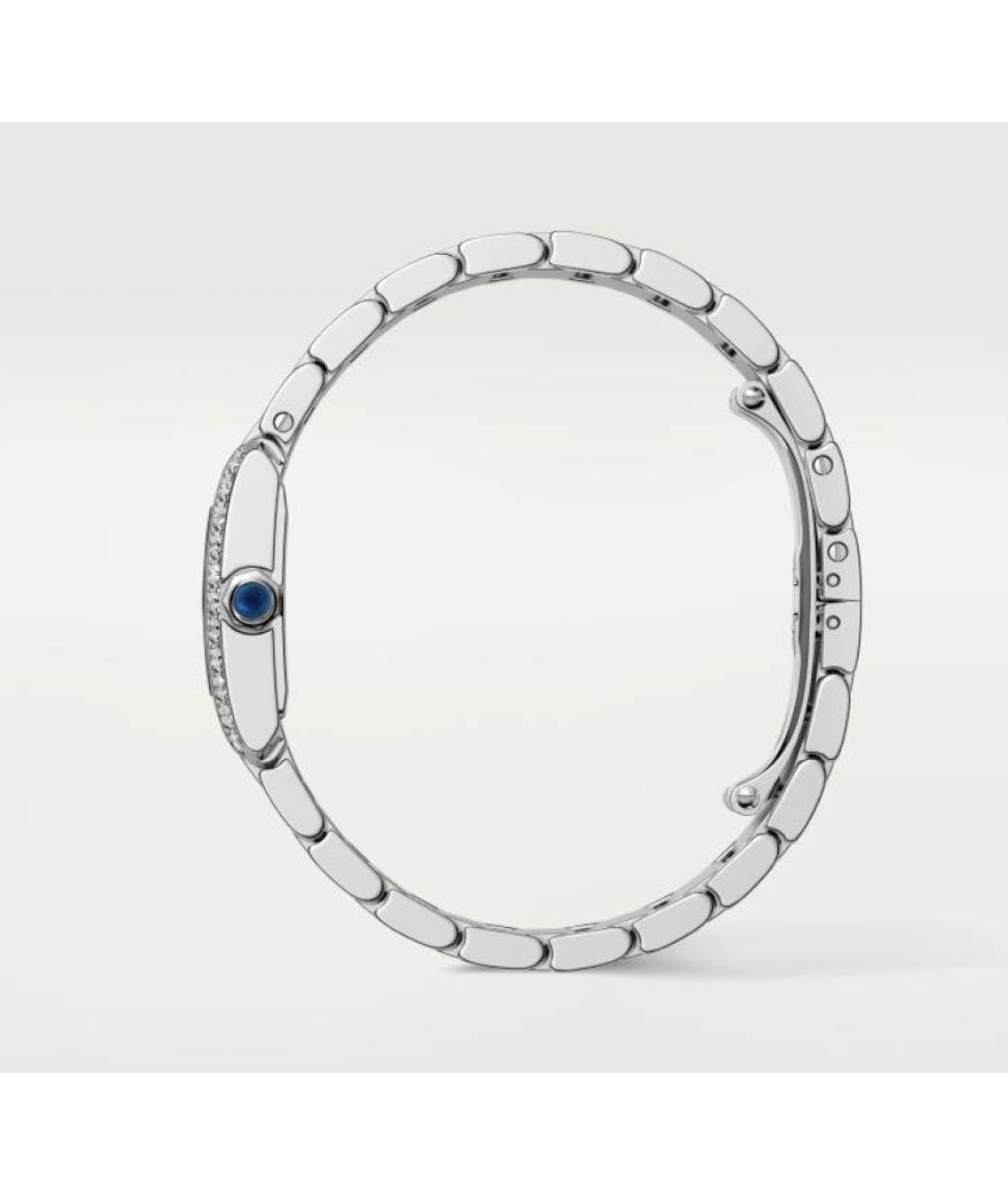 CARTIER Серебряные часы из белого золота, фото 3