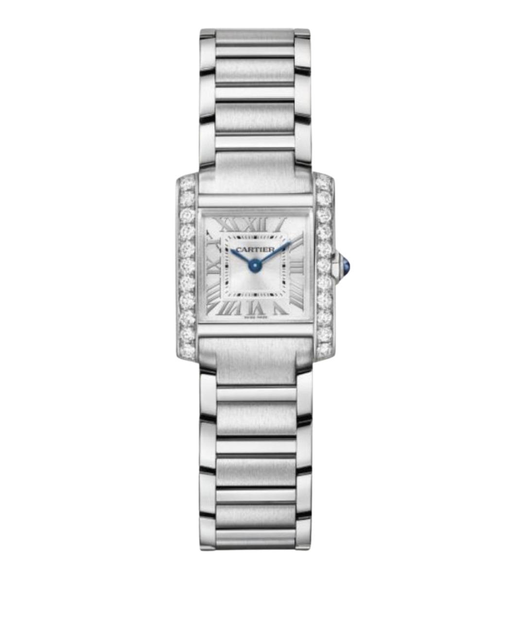 CARTIER Серебряные часы из белого золота, фото 1