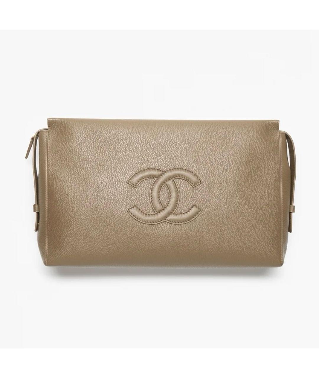 CHANEL Кожаная косметичка, фото 8