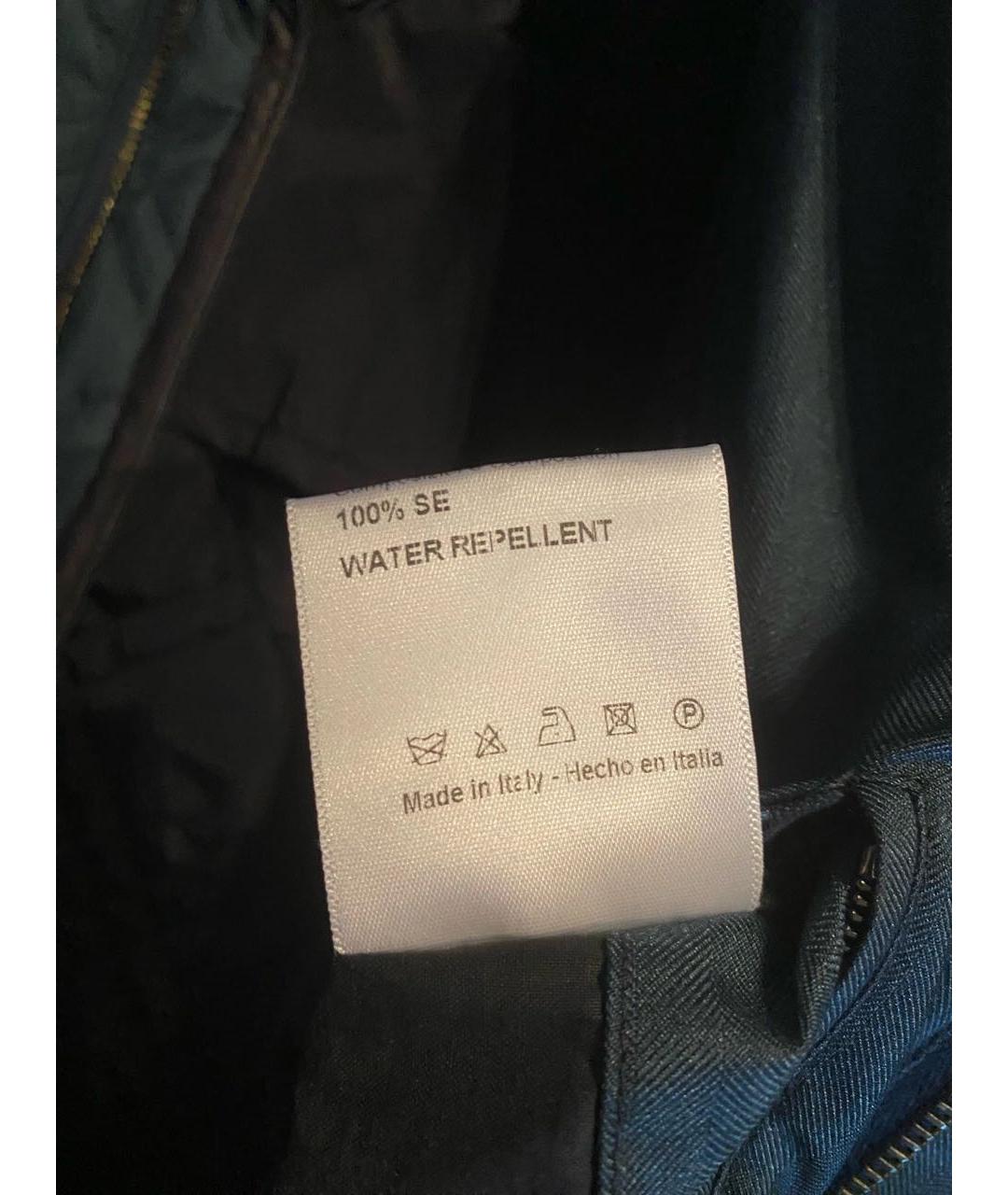 BRIONI Синяя шелковая куртка, фото 6