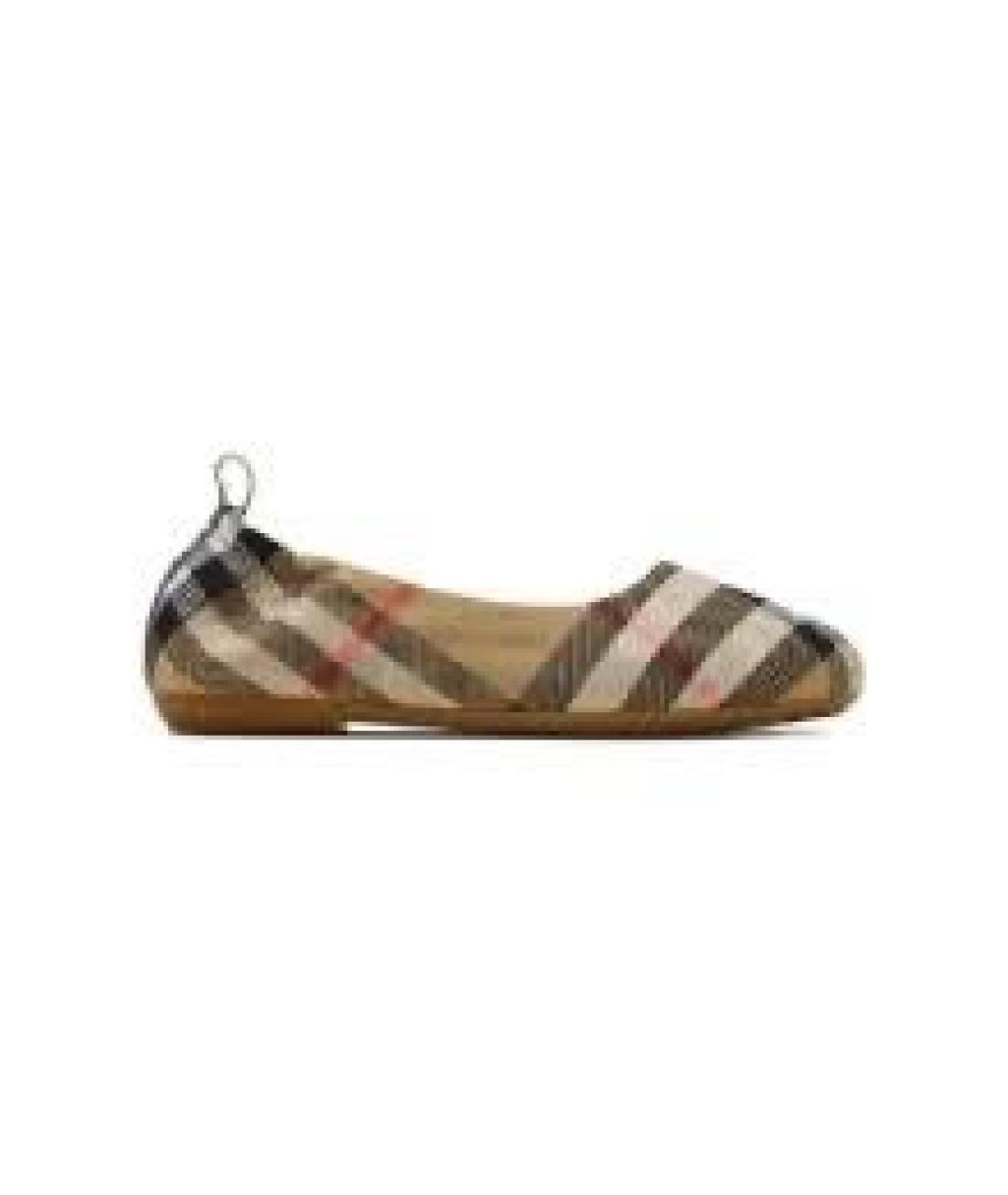 BURBERRY Текстильные балетки, фото 7