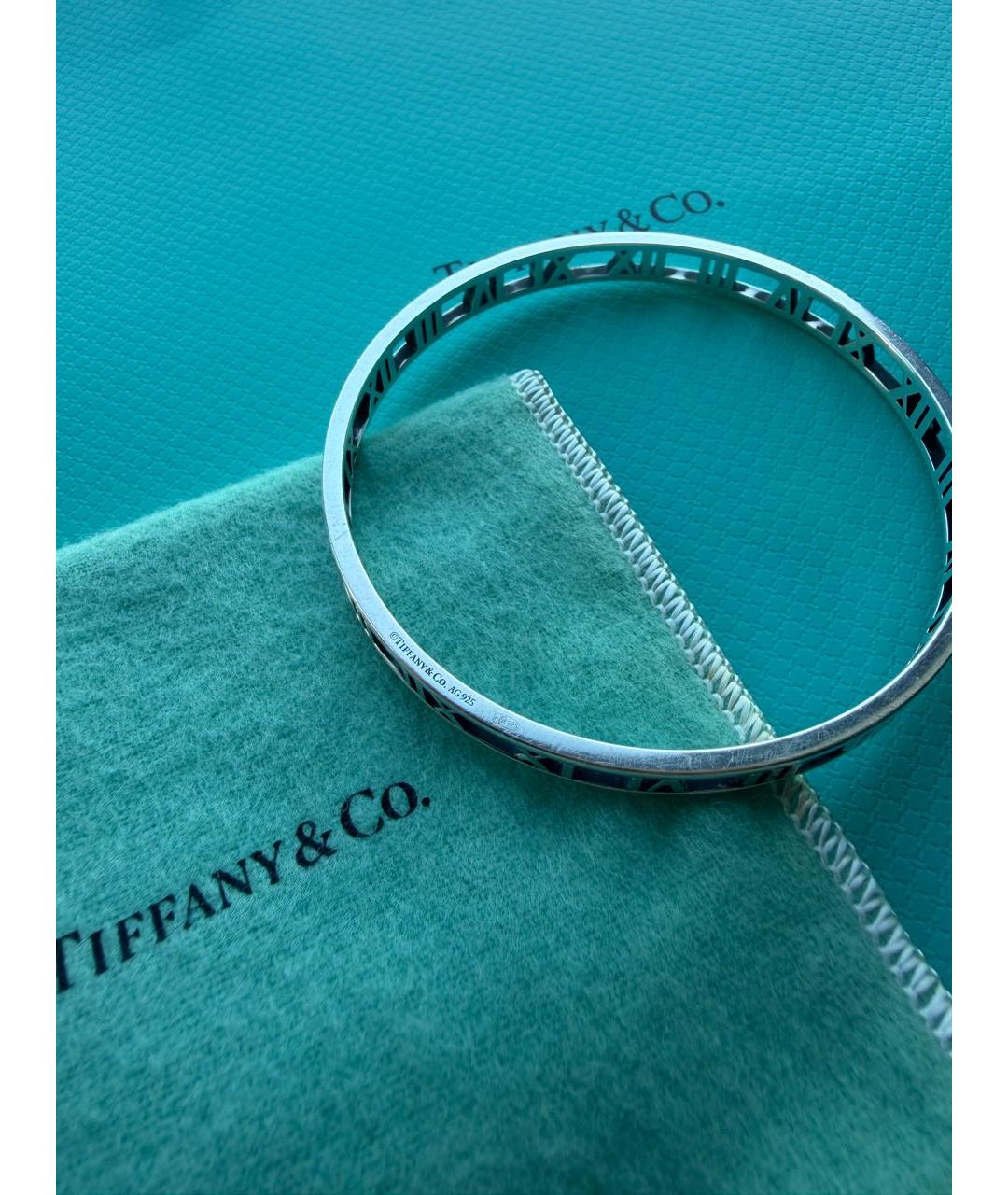 TIFFANY&CO Серебряный серебряный браслет, фото 4