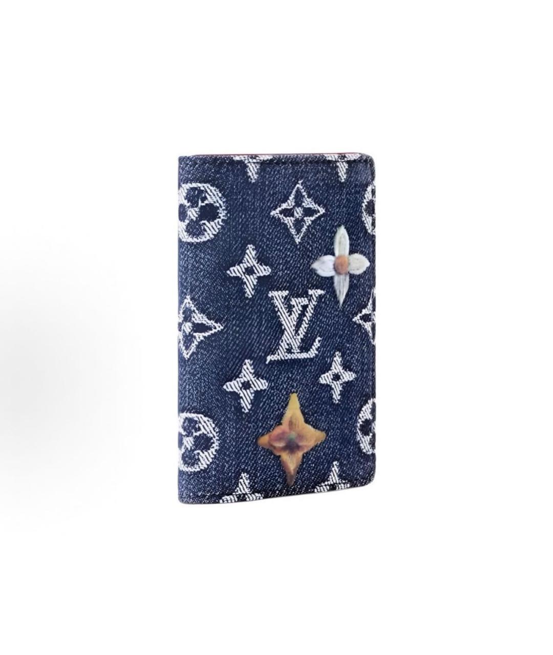 LOUIS VUITTON Синий кардхолдер, фото 2