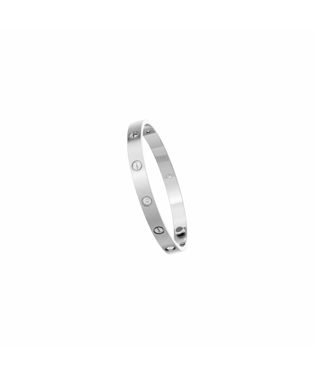 CARTIER Серебряный браслет из белого золота, фото 1