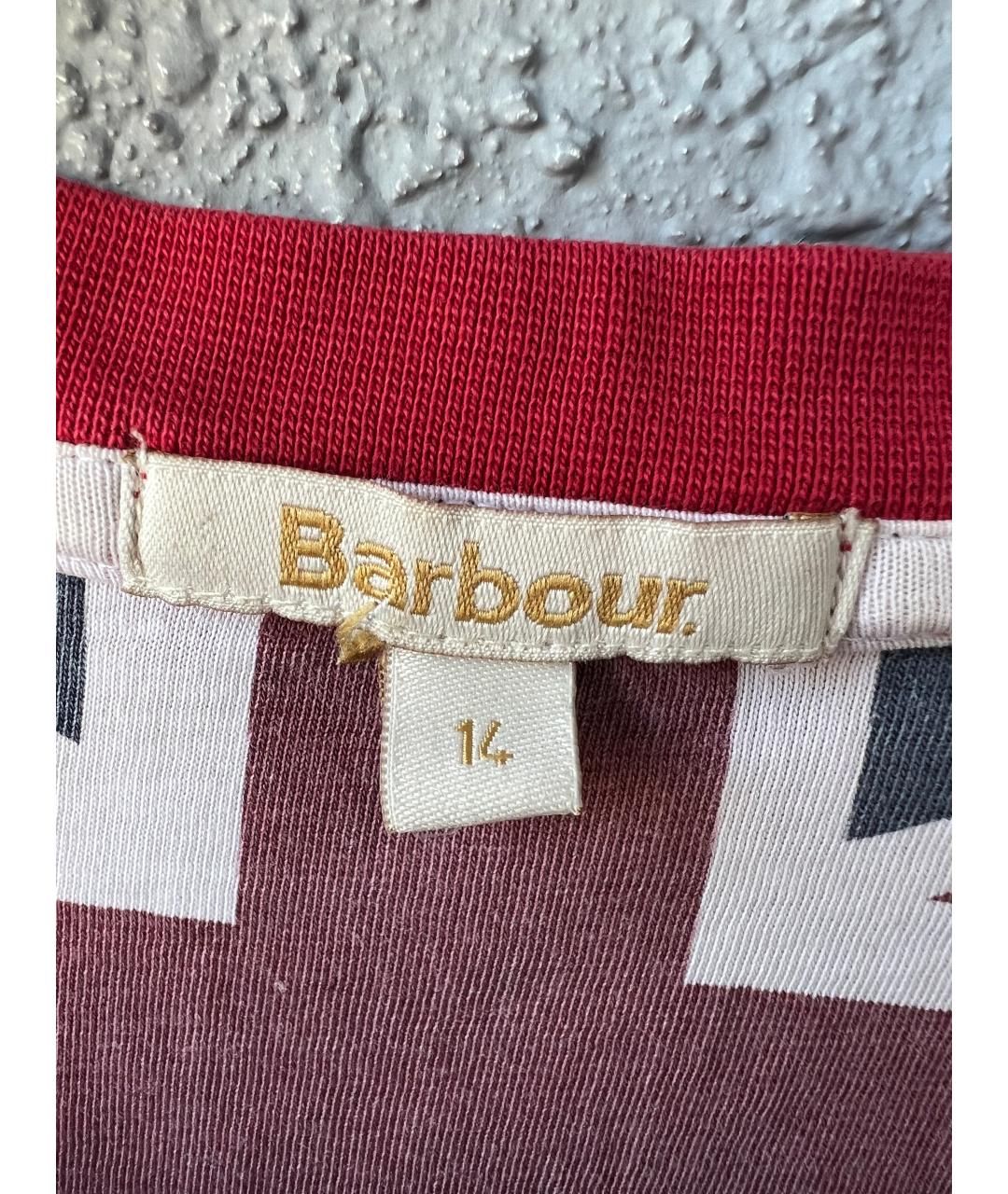 BARBOUR Коралловая хлопковая водолазка, фото 2