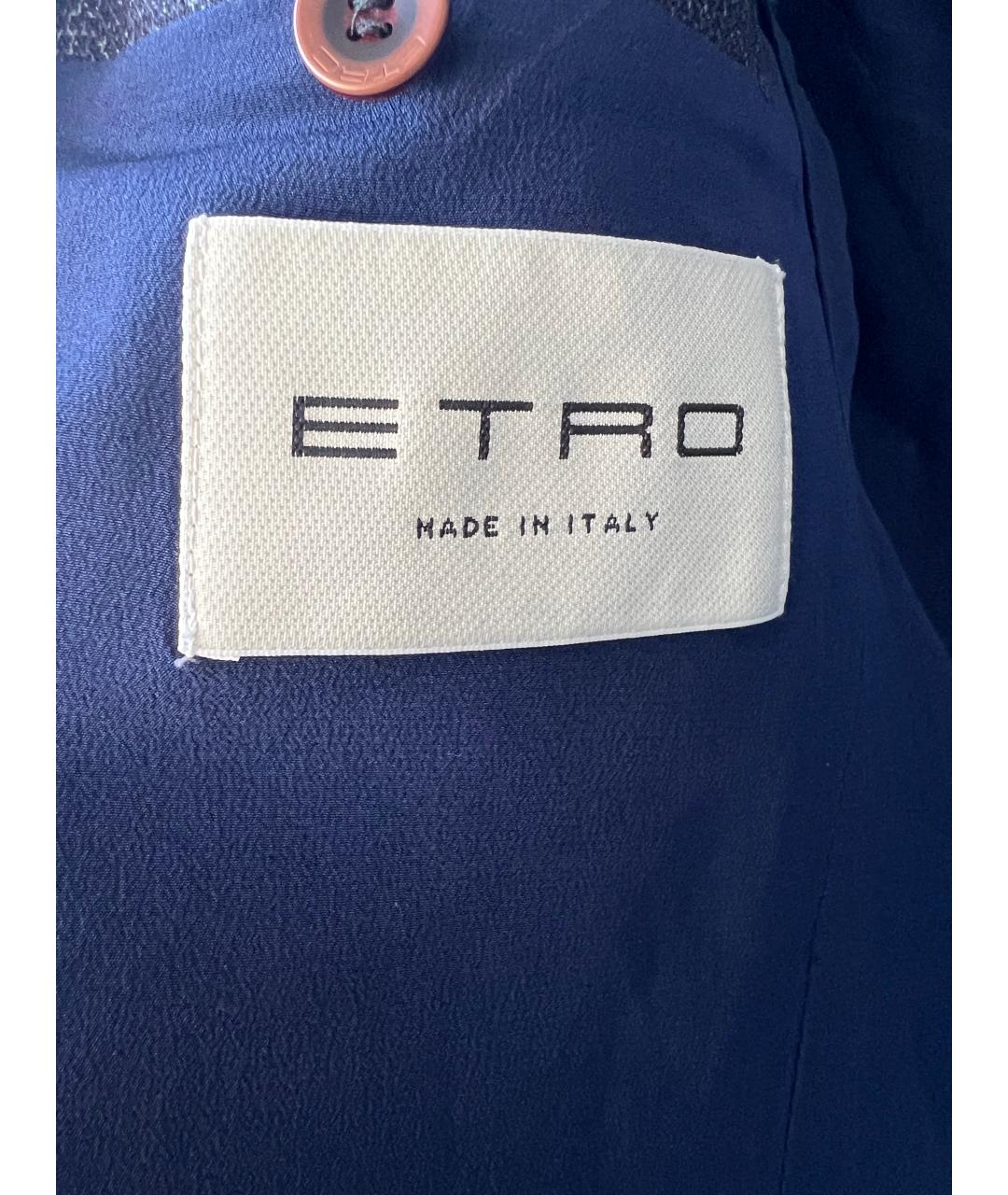 ETRO Синий пиджак, фото 6