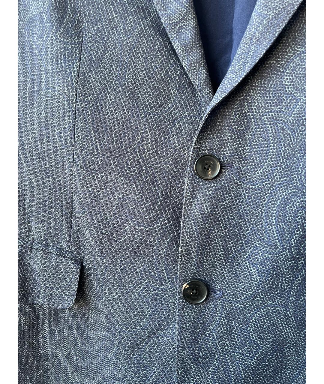 ETRO Синий пиджак, фото 2