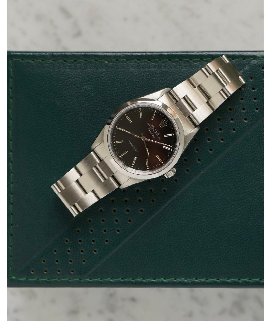 ROLEX Черные часы, фото 7