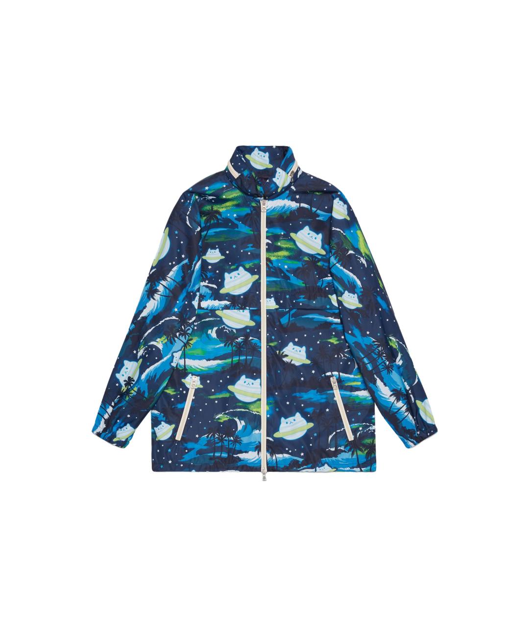 GUCCI Синяя куртка, фото 2