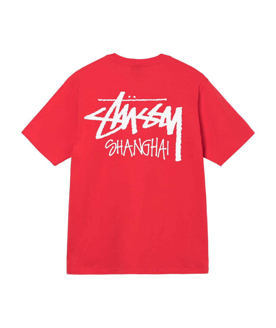 STUSSY Красная футболка, фото 2