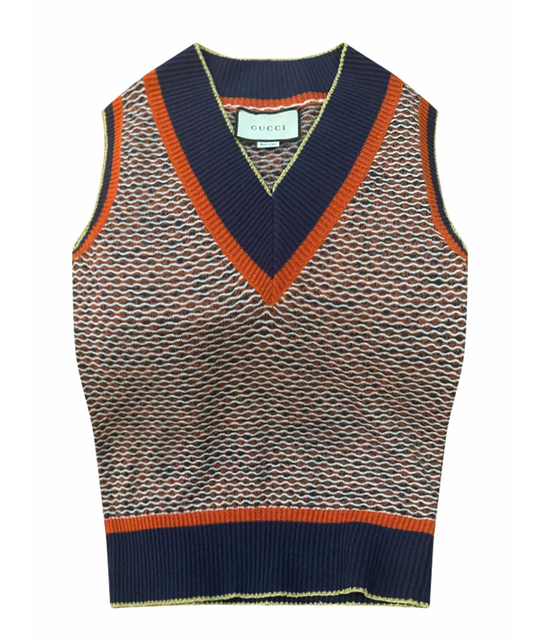 GUCCI Шерстяная жилетка, фото 1