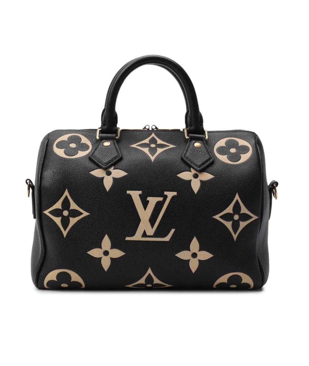 LOUIS VUITTON Черная сумка через плечо из искусственной кожи, фото 5