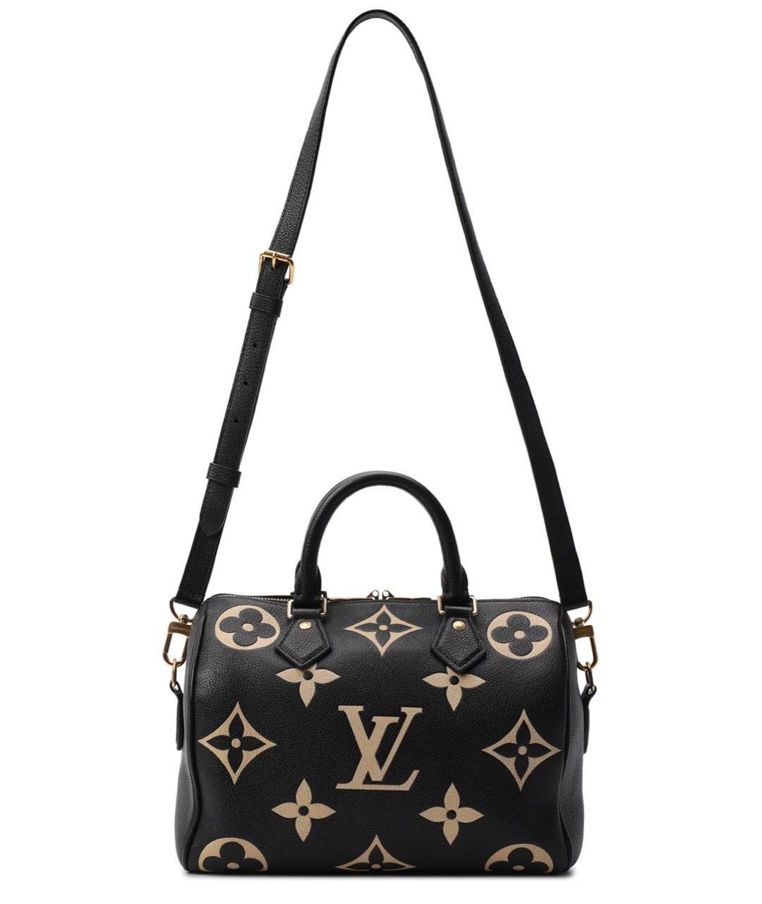 LOUIS VUITTON Черная сумка через плечо из искусственной кожи, фото 2