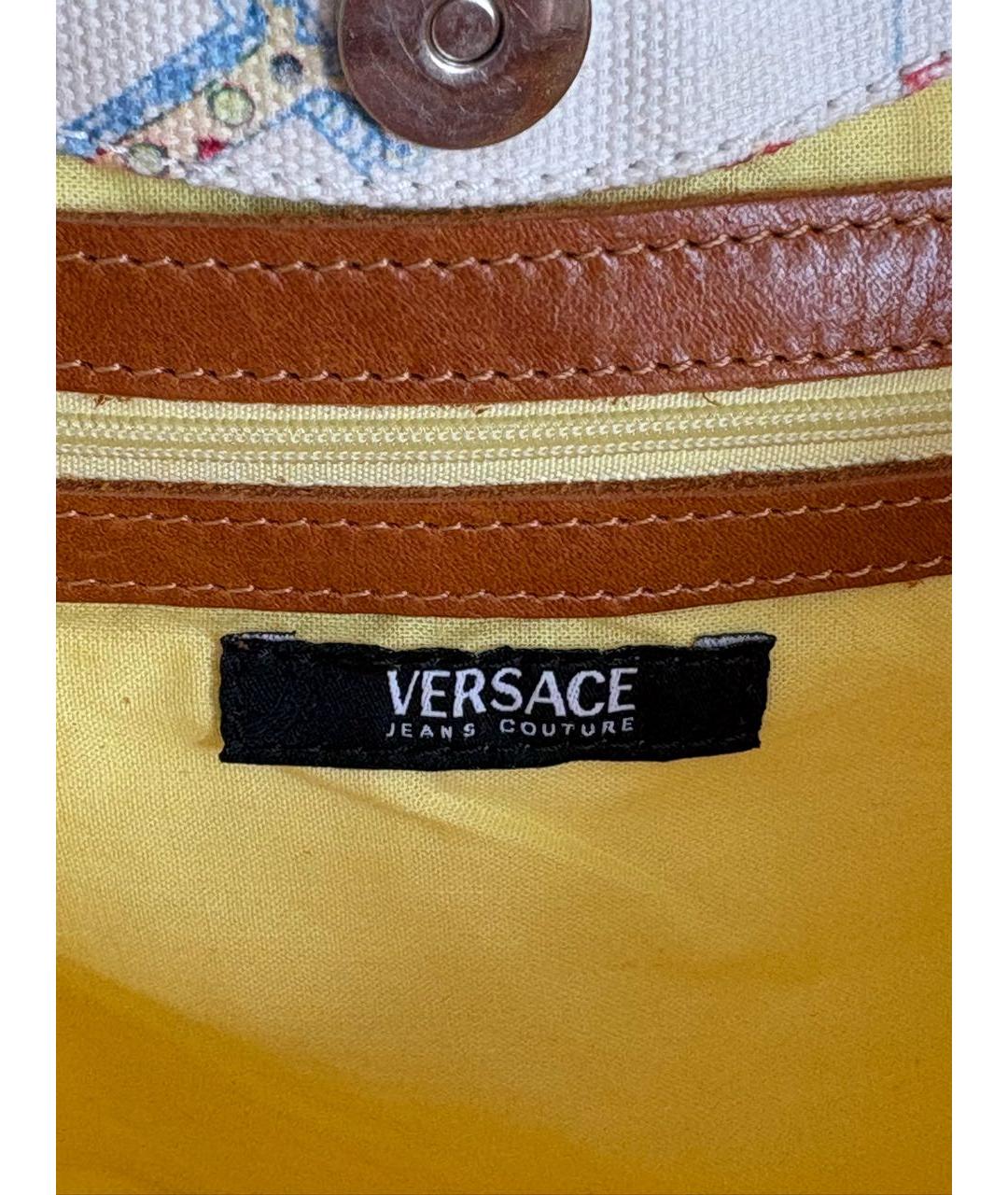 VERSACE JEANS COUTURE Мульти тканевая сумка тоут, фото 7
