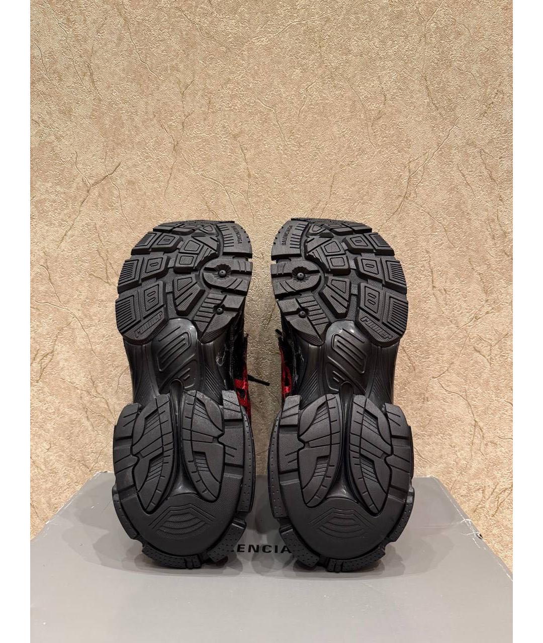 BALENCIAGA Черные резиновые низкие кроссовки / кеды, фото 8