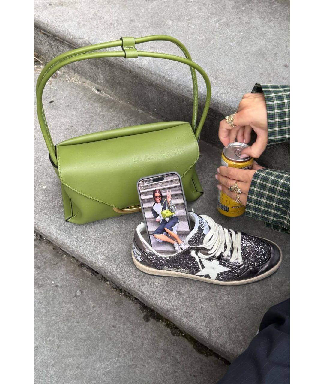 GOLDEN GOOSE Фиолетовые кеды, фото 6