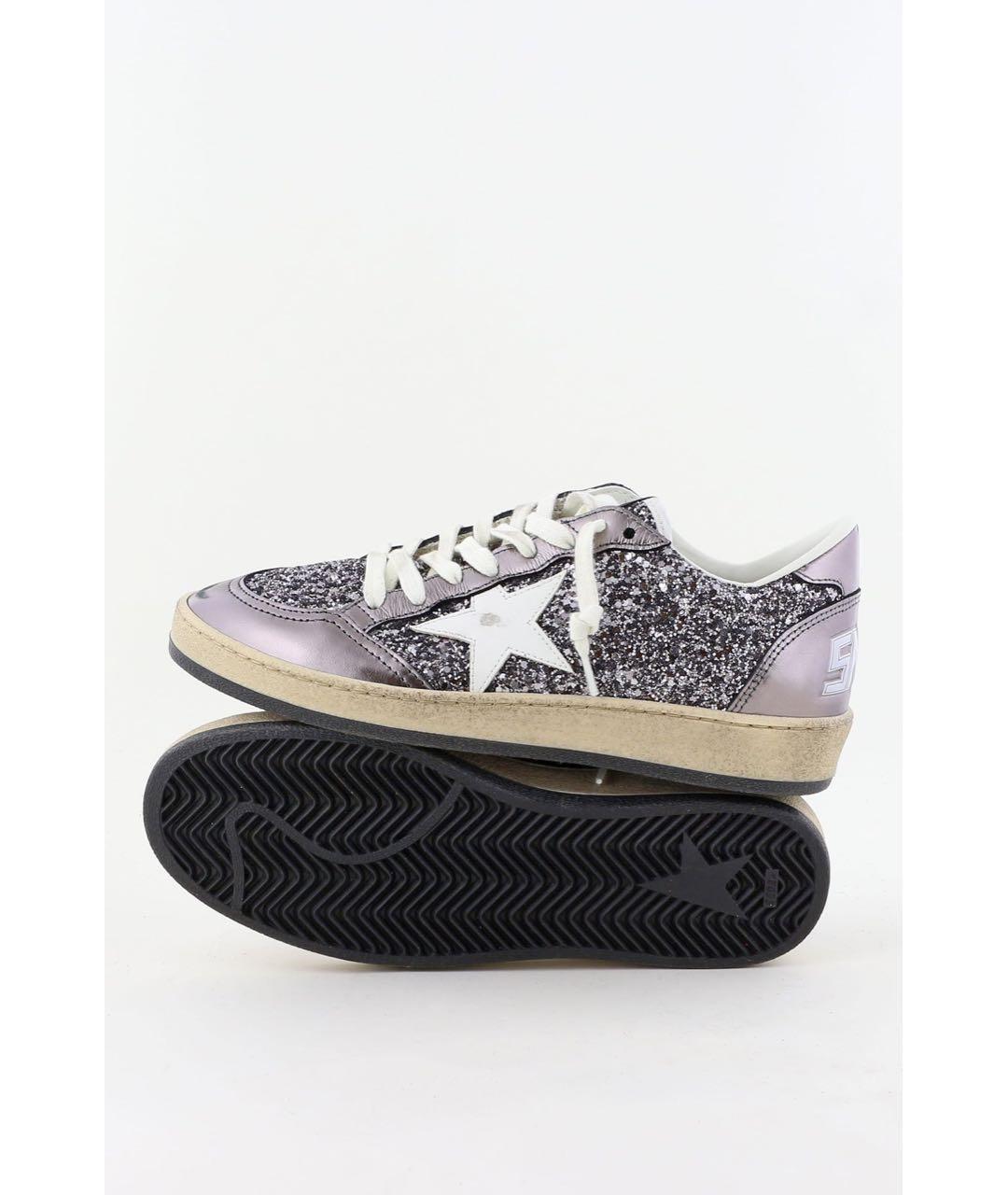GOLDEN GOOSE Фиолетовые кеды, фото 5