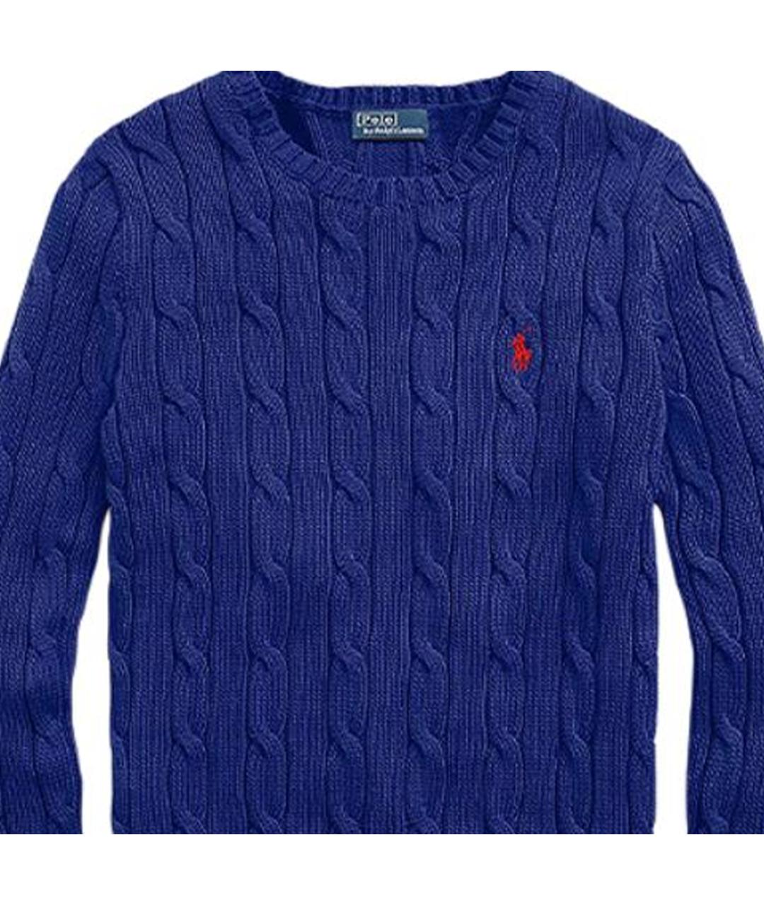POLO RALPH LAUREN Синий джемпер / свитер, фото 5