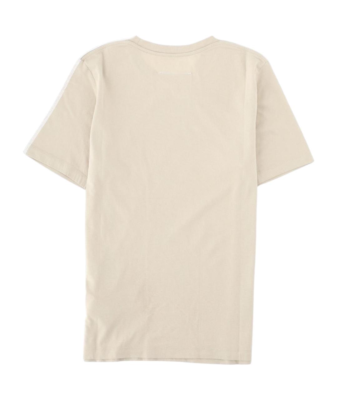 MM6 MAISON MARGIELA Мульти хлопковая детская футболка, фото 2