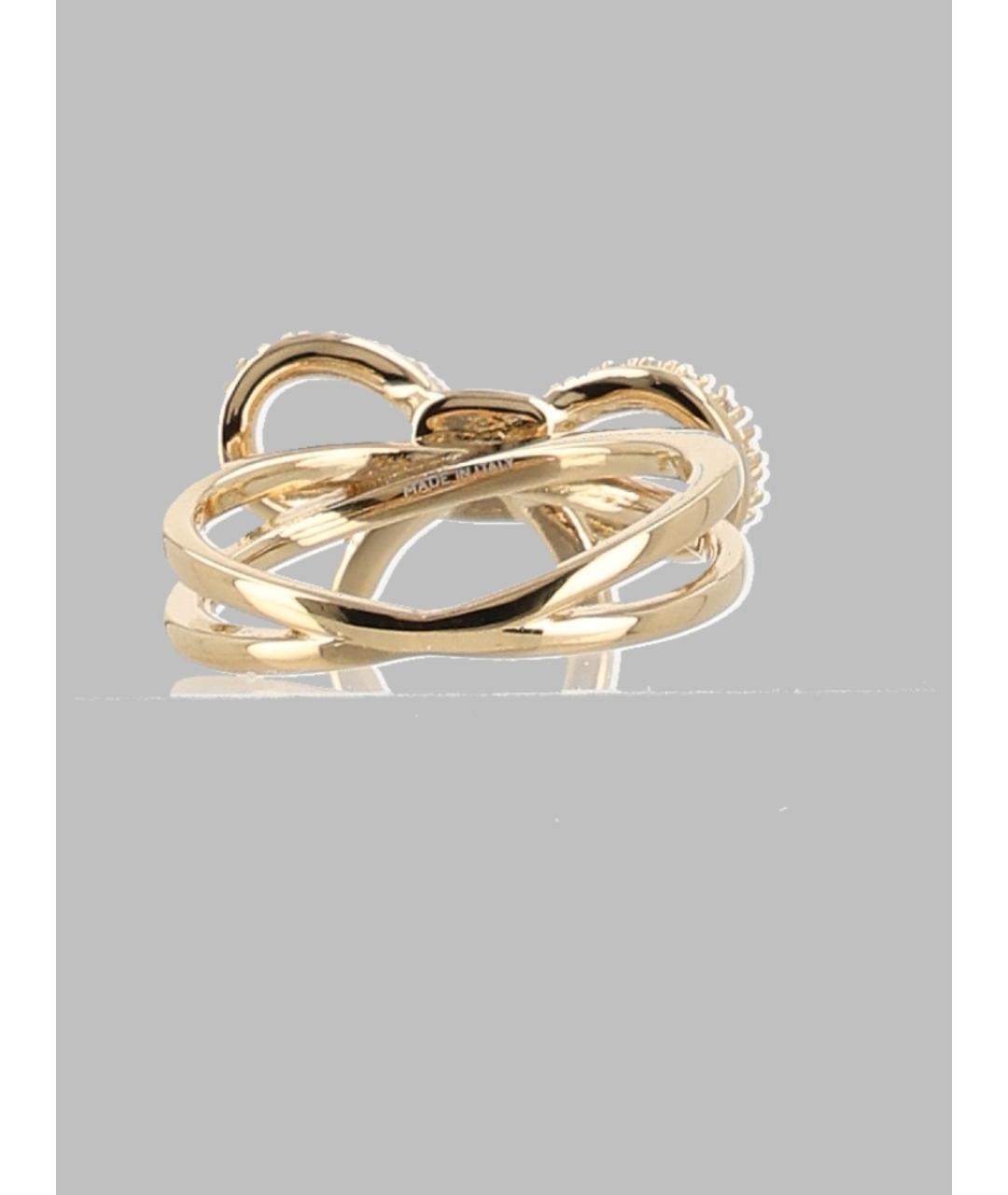 FERRAGAMO Золотое латунное кольцо, фото 2