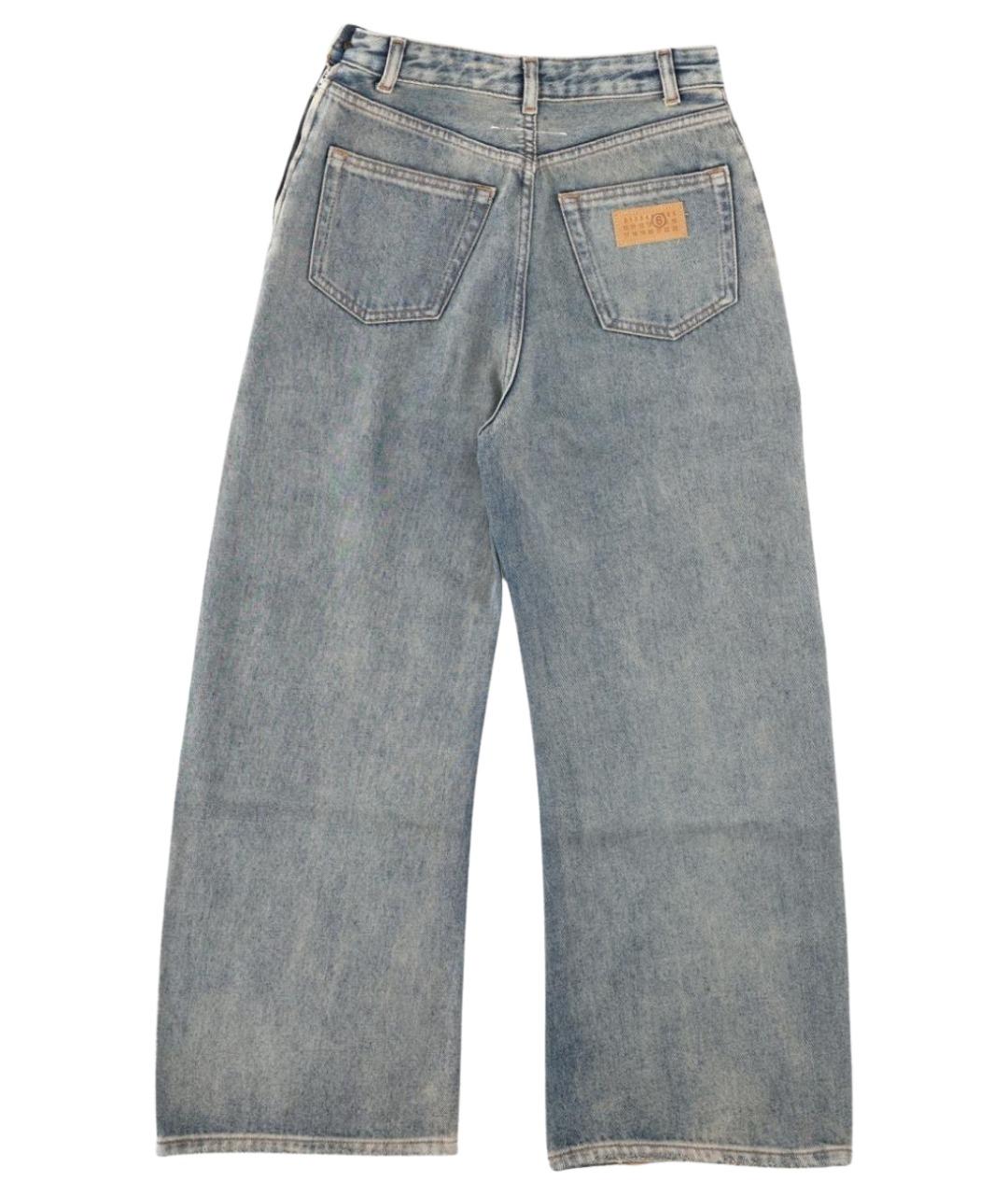MM6 MAISON MARGIELA Мульти хлопковые детские джинсы, фото 2