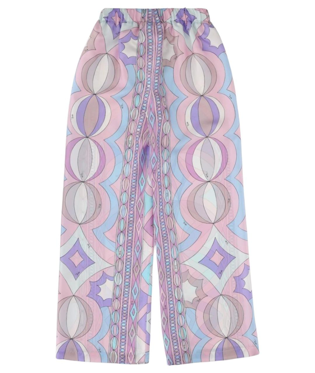 PUCCI Мульти шелковые брюки и шорты, фото 2