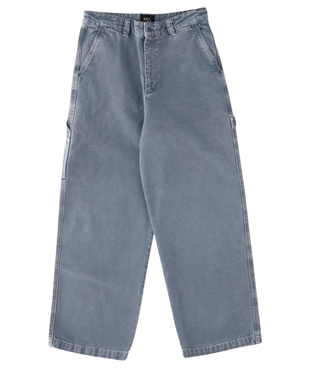 A.P.C. Мульти хлопковые прямые джинсы, фото 1