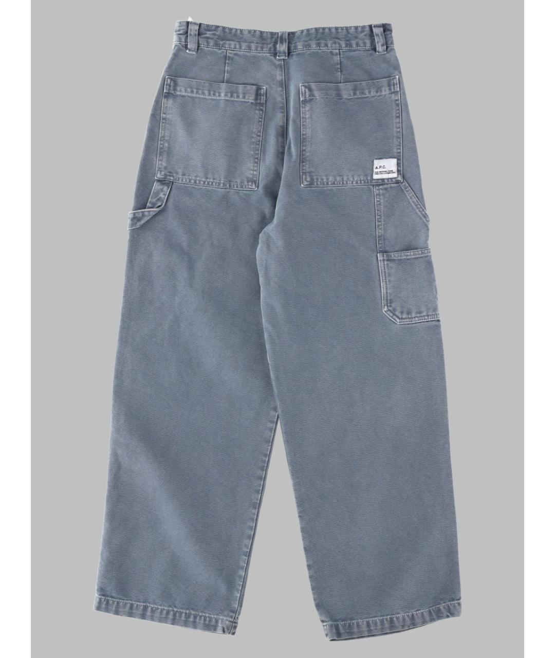 A.P.C. Мульти хлопковые прямые джинсы, фото 2