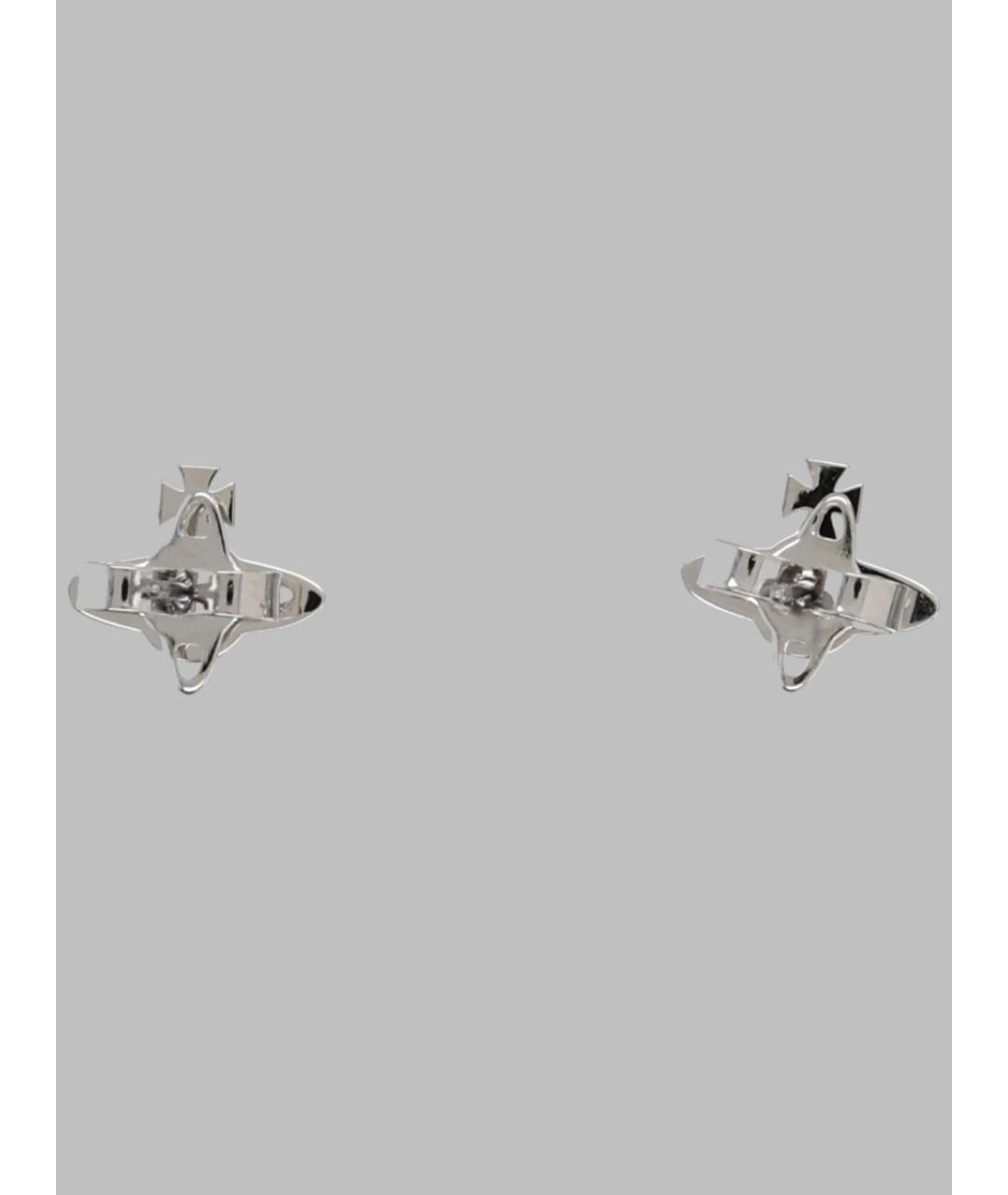 VIVIENNE WESTWOOD Серебряные металлические серьги, фото 2
