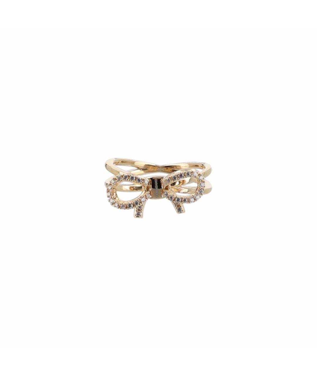 FERRAGAMO Золотое латунное кольцо, фото 1