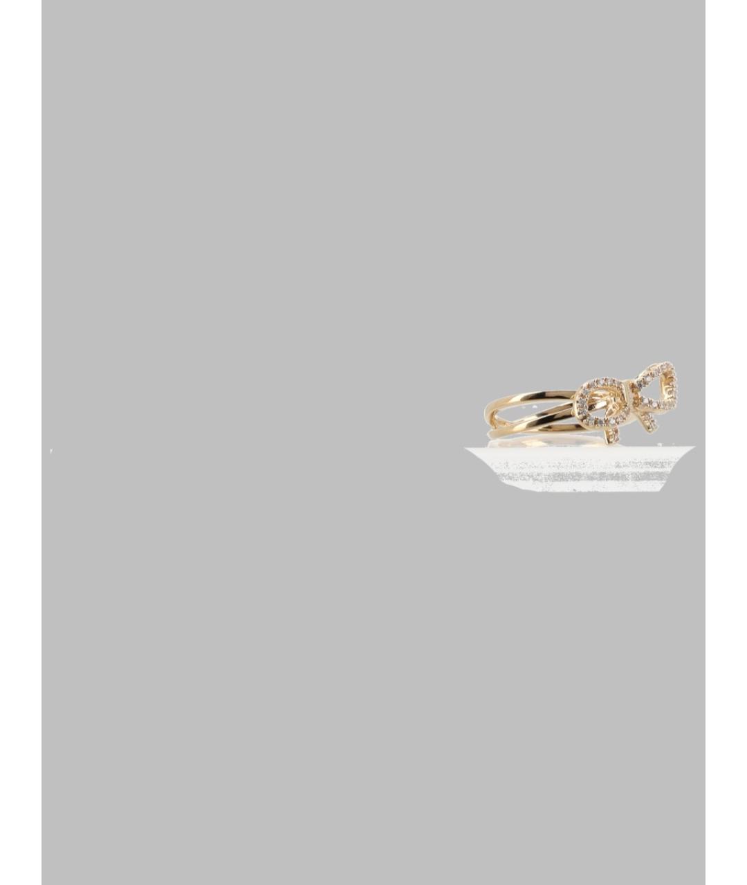 FERRAGAMO Золотое латунное кольцо, фото 2
