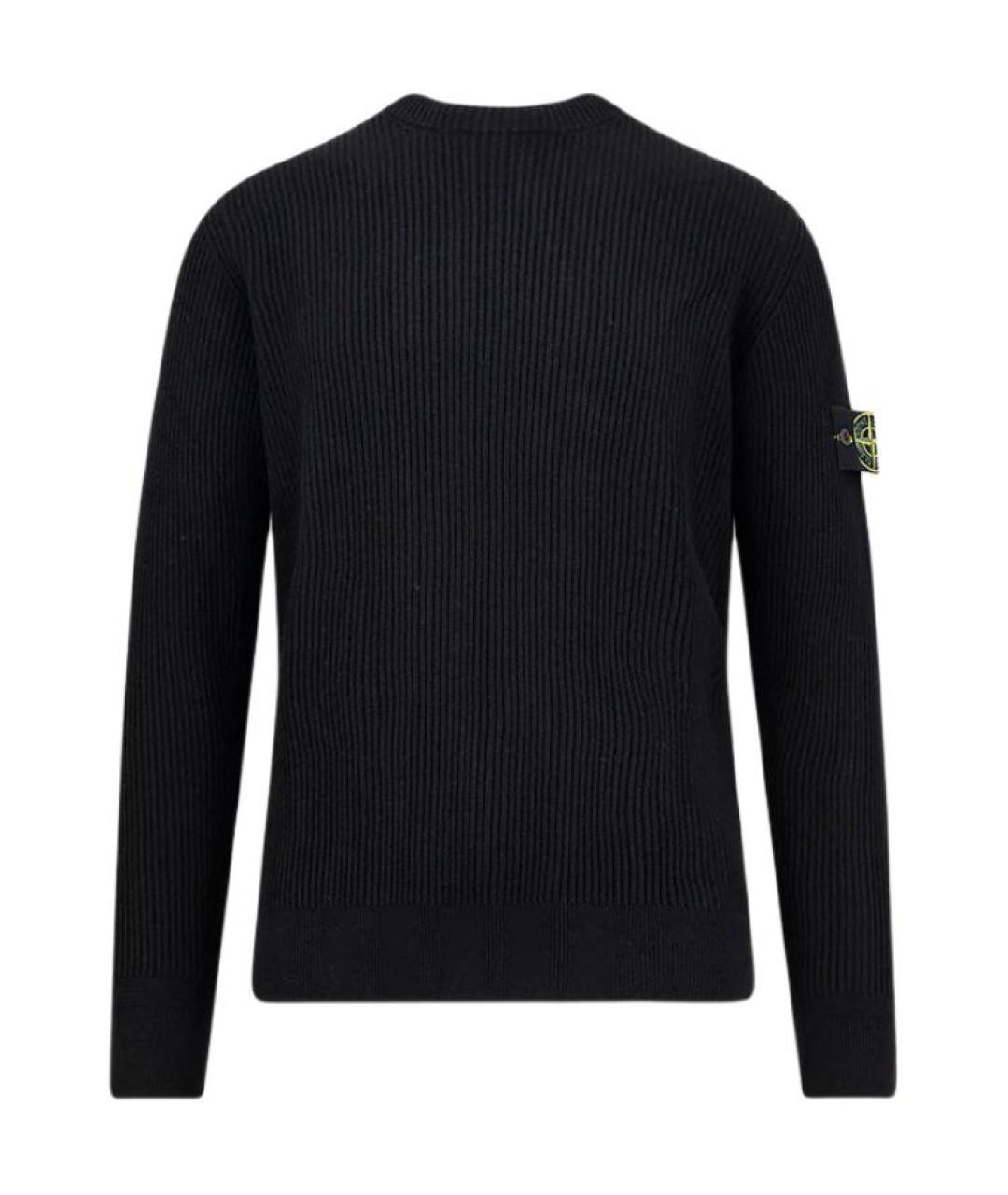 STONE ISLAND Черный джемпер / свитер, фото 1