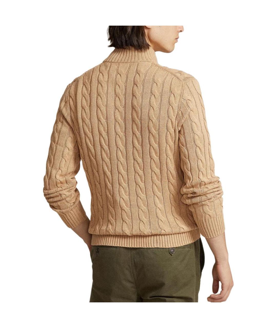 POLO RALPH LAUREN Бежевый джемпер / свитер, фото 3
