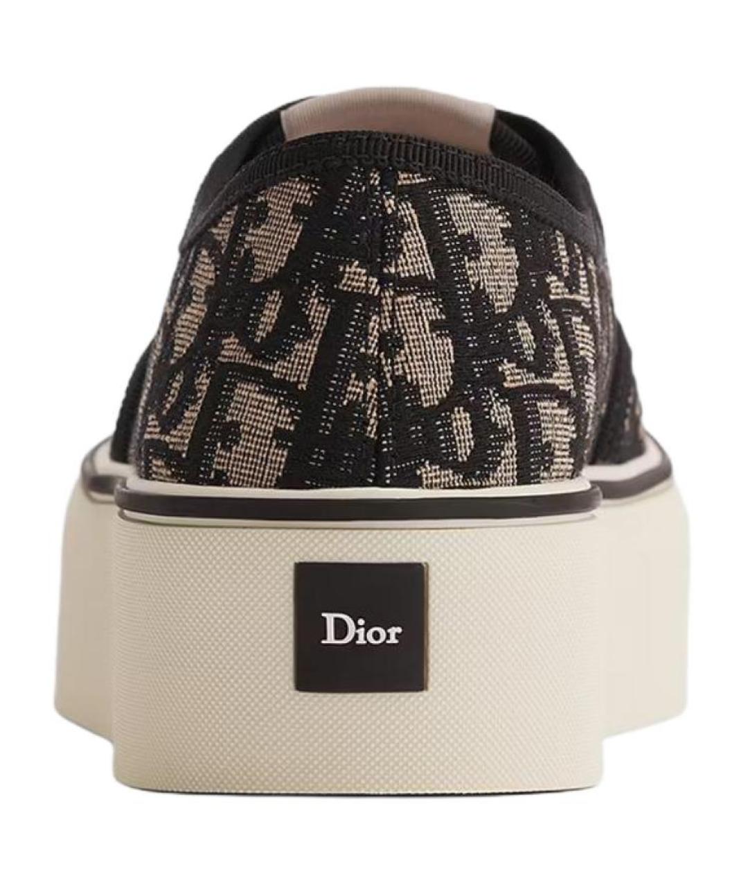 CHRISTIAN DIOR Бежевые кроссовки, фото 4
