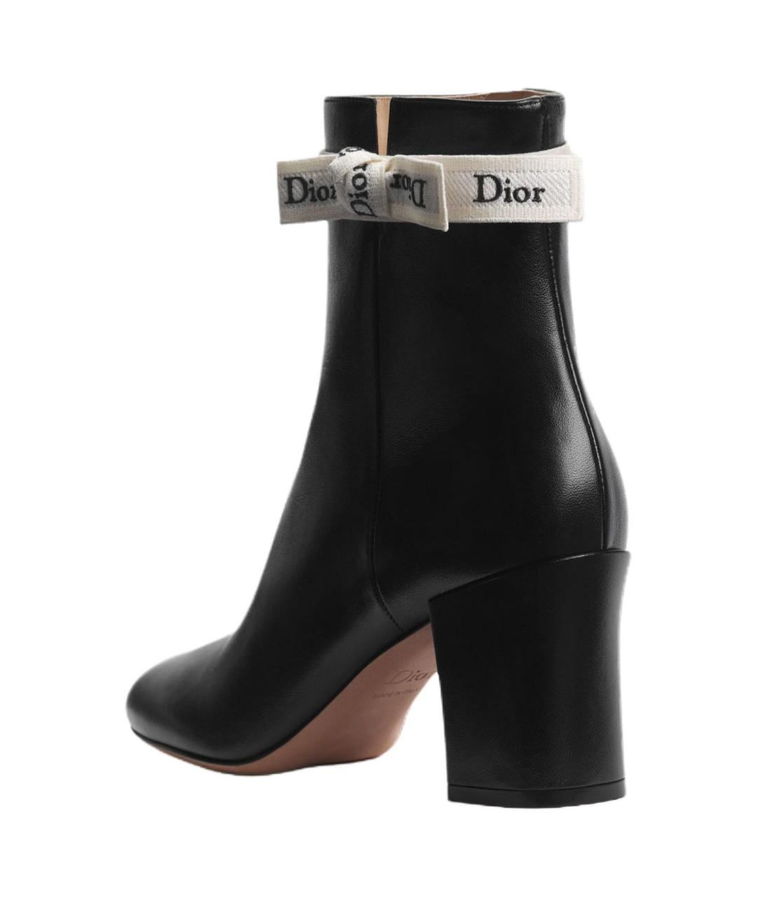 CHRISTIAN DIOR Черные ботильоны, фото 3
