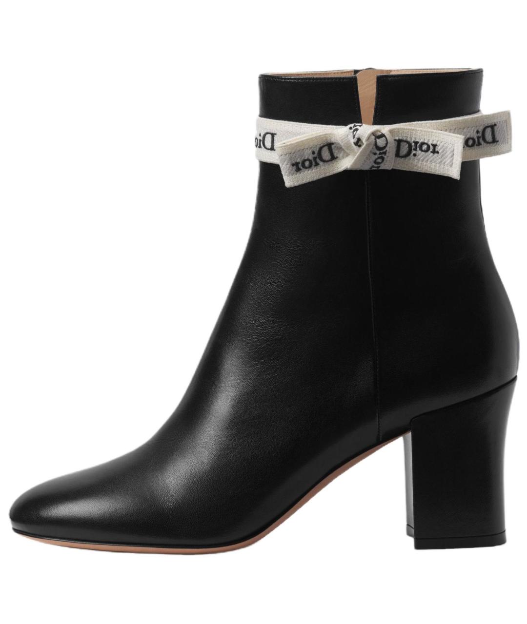 CHRISTIAN DIOR Черные ботильоны, фото 2